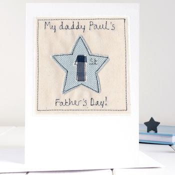 Personalised Star 1st Birthday Card For Boys, 6 of 12