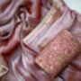 Reha – Rosewood Pink Organza Saree, thumbnail 5 of 8