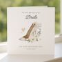 Personalised To My Bride On Our Wedding Day Card, thumbnail 4 of 8
