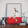 Tom Watson Sunderland Play Off Final Wembley Print, thumbnail 1 of 4
