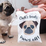 Dog Treat Bag Personalised, thumbnail 1 of 8