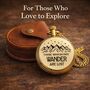 Personalised The Navigator Pocket Watch With Wooden Box Or Leather Case, thumbnail 8 of 12