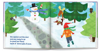 Personalised Children's Book, My Magical Snowman, 5 of 10