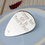 Personalised Rock And Roll Silver Plectrum, thumbnail 2 of 8