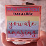 Personalised Compact Mirror Teacher Gift, thumbnail 2 of 5