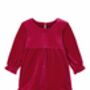 Owe Red Long Sleeve Velour Dress, thumbnail 1 of 3