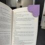Personalised Heart Shaped Vegan Bookmark, thumbnail 6 of 7
