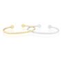Curzon Solid 9ct Gold Torq Bangle, thumbnail 5 of 7