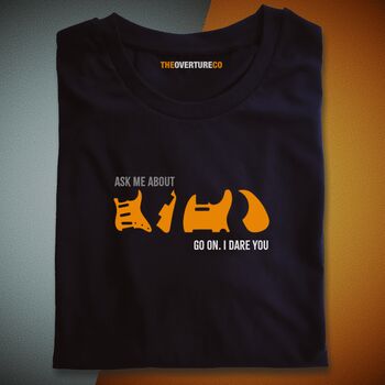 Gift For Guitarists, Guitar Shirt “Ask Me About Guitars”, 2 of 4