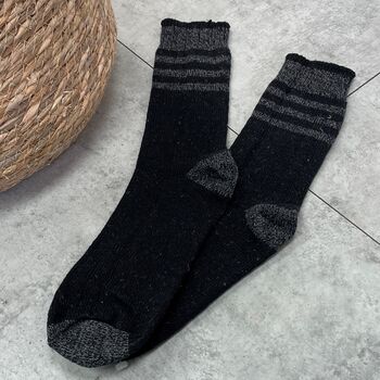 Personalised Men's Walking Boot Socks, 4 of 5
