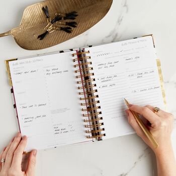 Original 2025 Daily Planner Diary: Crème, 6 of 10