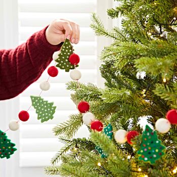 Felt Christmas Tree Garland, 2 of 5