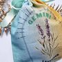 Gemini Birth Flower Gift Pouch, thumbnail 3 of 7