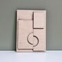Eclipse Geometric Plywood Relief, thumbnail 4 of 6