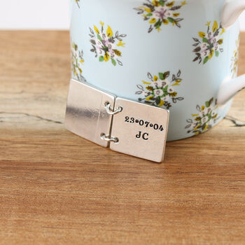 21st Birthday Keepsake Gift Pewter Mini Folding Card, 6 of 7