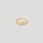 18k Gold Plated Vermeil Wave Ring, thumbnail 1 of 5