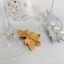 Personalised Teal Star Wine Glass Charm, thumbnail 4 of 5