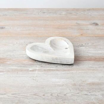 Set Of Two Heart Shaped Wooden Trays, 2 of 2