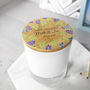 Engagement Scented Candle With Floral Lid, thumbnail 9 of 10