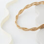 Twisted Rope Design Collar Necklace, thumbnail 2 of 6