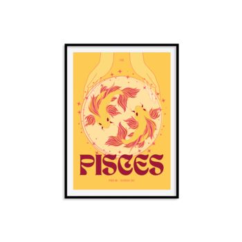 Pisces Zodiac Print, 7 of 11