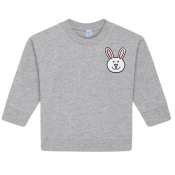 Easter Bunny Organic Cotton Sweatshirt, 4 of 7