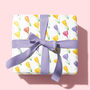 Crocus Tulips Wrapping Paper Roll Or Folded, thumbnail 1 of 3