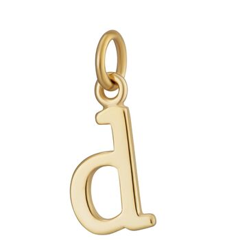 Selection Of Gold Plated Letter Charms, 6 of 12