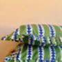 Indian Blockprint Cushion, Housewarming Gift, thumbnail 3 of 3