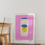 Mayonnaise Hand Painted Art Print, thumbnail 2 of 6