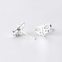 Mother’s Queen Bee Sterling Silver Stud Earrings, thumbnail 4 of 6