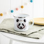 Personalised Children's Grizzly Bear Face Enamel Mug, thumbnail 3 of 7