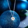 Little Daisy Flower Pendant Necklace, thumbnail 1 of 11