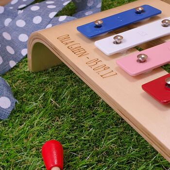 Personalised Wooden Xylophone, 2 of 6