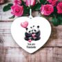 Personalised Panda Valentine's Couple Gift, thumbnail 1 of 2