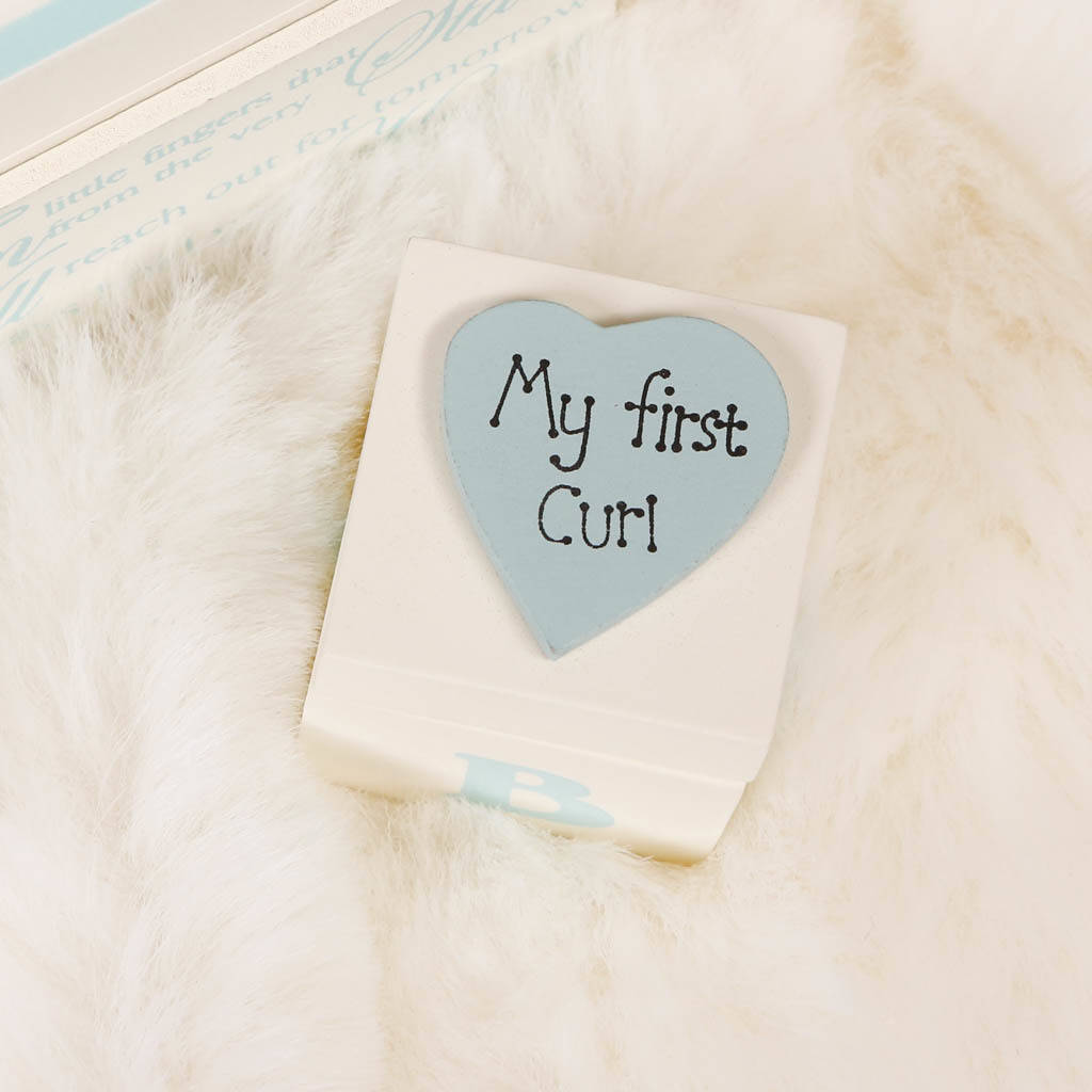 Baby's First Tooth And Curl Keepsake Boxes By Bebe Beau