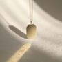 9ct Solid Gold Engravable Rectangle Pendant Necklace, thumbnail 2 of 6