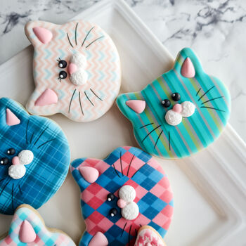 Cat Lover Biscuits Gift Box Fashion Edition, 6 of 10
