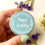 Gold Plated Sun Earrings In A Gift Tin, thumbnail 7 of 9