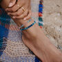 Macrame Adjustable Surf Style Anklet, thumbnail 1 of 7