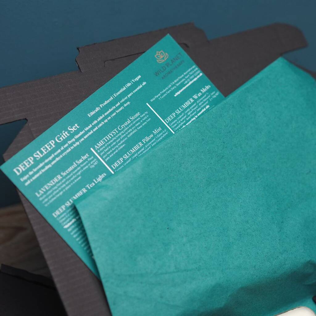 Personalised Deep Sleep Letterbox Gift By Wild Aromatherapy