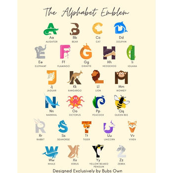 Personalised Organic Kids Alphabet Sweatshirt, 4 of 9
