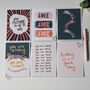 Positivity Postcards Pack Of Six Postcards, thumbnail 2 of 7