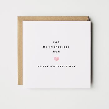For My Mum Mother's Day Card, 3 of 3