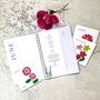 Gardening Journal, A5 Monthly, Seeds, Personalised, thumbnail 4 of 9