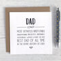 Irrefutably Best Dad Card, thumbnail 1 of 4