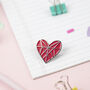 Diamond Heart Friendship Pin, thumbnail 2 of 7