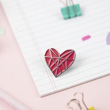 Diamond Heart Friendship Pin, 2 of 7