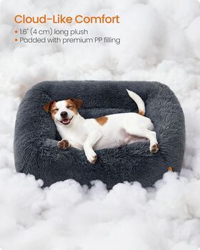 Dog Sofa Bed Washable Pet Cushion Bed, 5 of 6