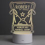 Personalised Trophy LED Colour Changing Night Light, thumbnail 8 of 9